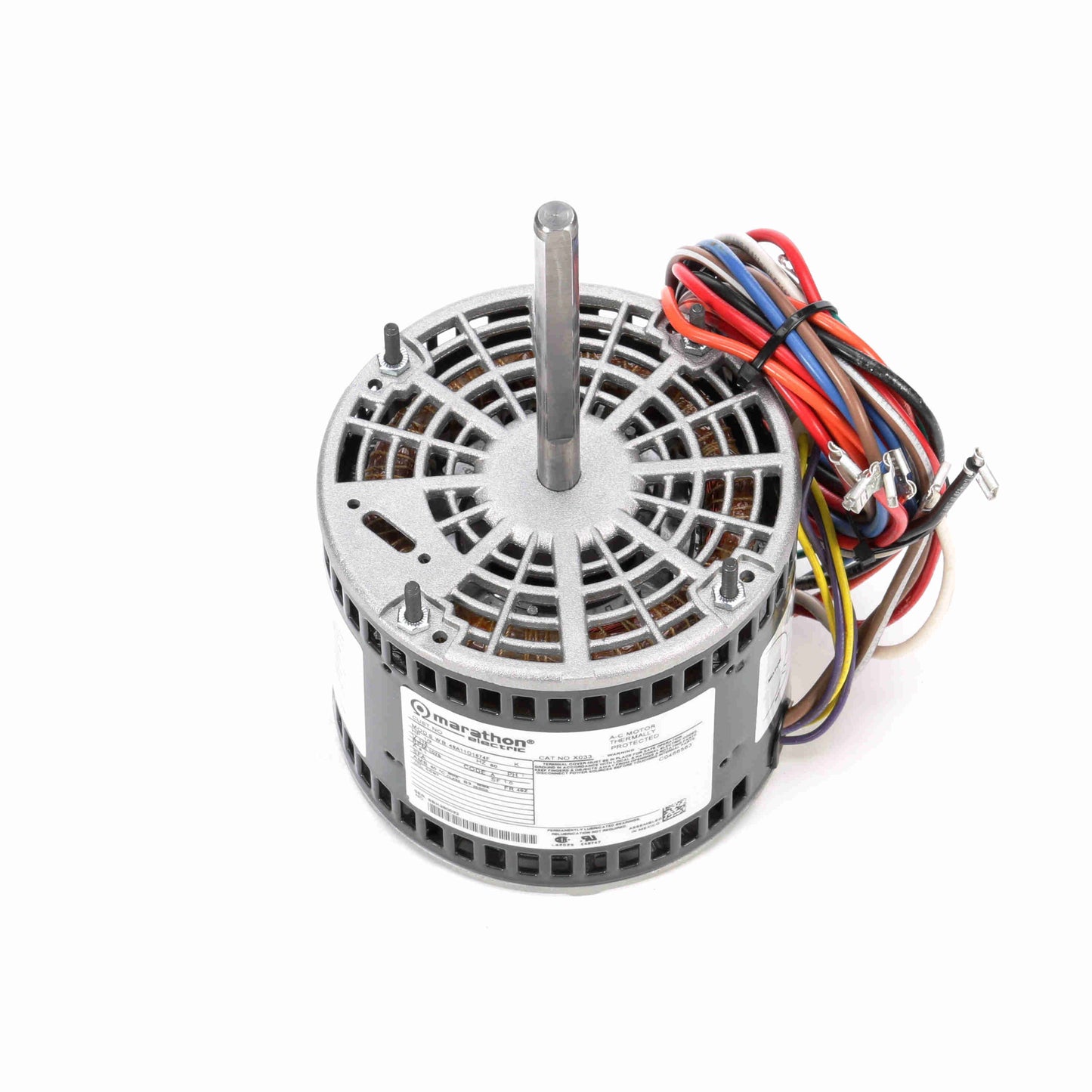 mx033 - 1/2 HP | 1075 RPM | 115 V | 1 Ph | 48Z Frame | OAO | Reversible | PSC | HVACR Direct Drive Blower | Cat X033