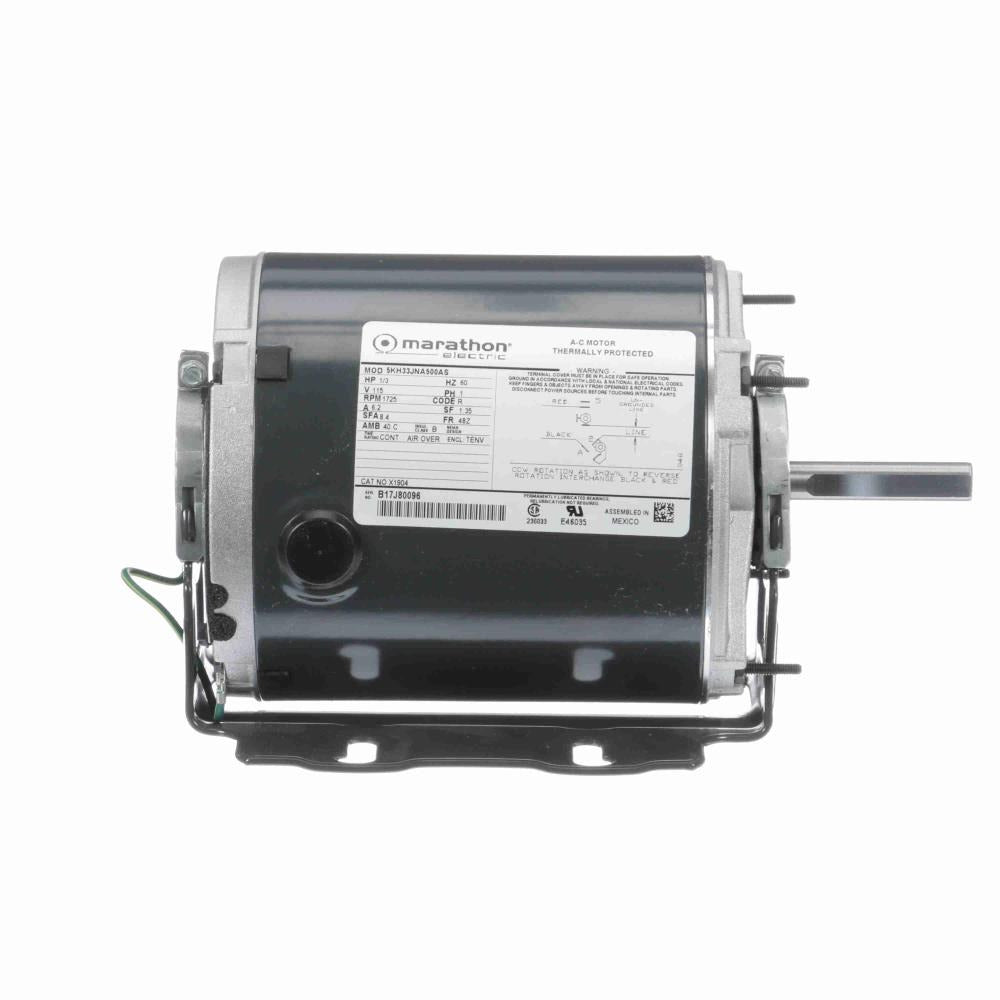 mx1904 - 1/3 HP | 1725 RPM | 115 V | 1 Ph | 48Z Frame | TENV | Reversible | Split Phase | Farm Duty Agricultural Fan | Cat X1904