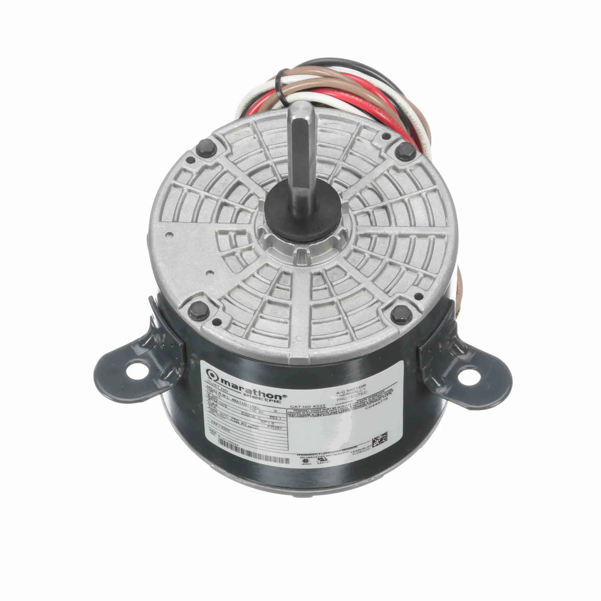 mx222 - 1/3 HP | 1075 RPM | 230 V | 1 Ph | 48Y Frame | OAO | Reversible | PSC | HVACR OEM Replacement | Cat X222
