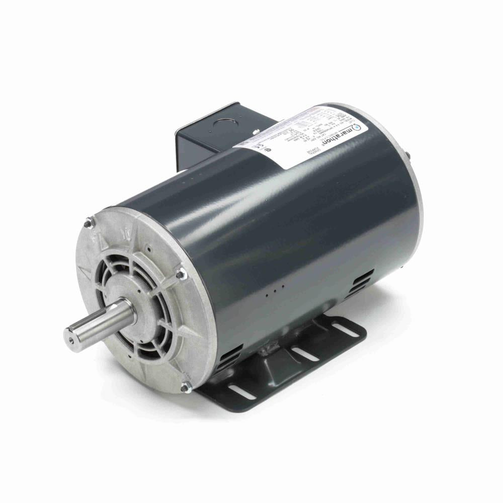 X251 Marathon HVACR Motor 5 HP 3450 RPM 56HZ Frame