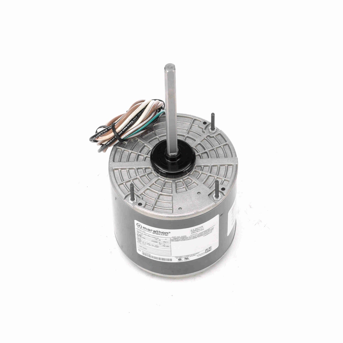 mx400 - 1/2 HP | 1075 RPM | 460 V | 1 Ph | 48Z Frame | OAO | Reversible | PSC | HVACR Condenser Fan | Cat X400