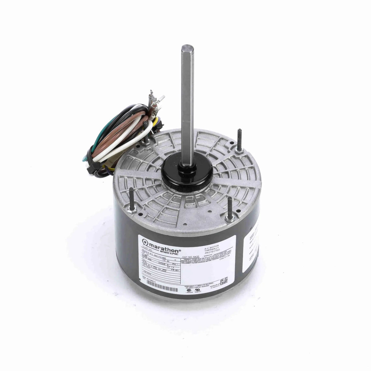 mx420 - 1/4 HP | 1625 RPM | 460 V | 1 Ph | 48Y Frame | OAO | Reversible | PSC | HVACR Condenser Fan | Cat X420