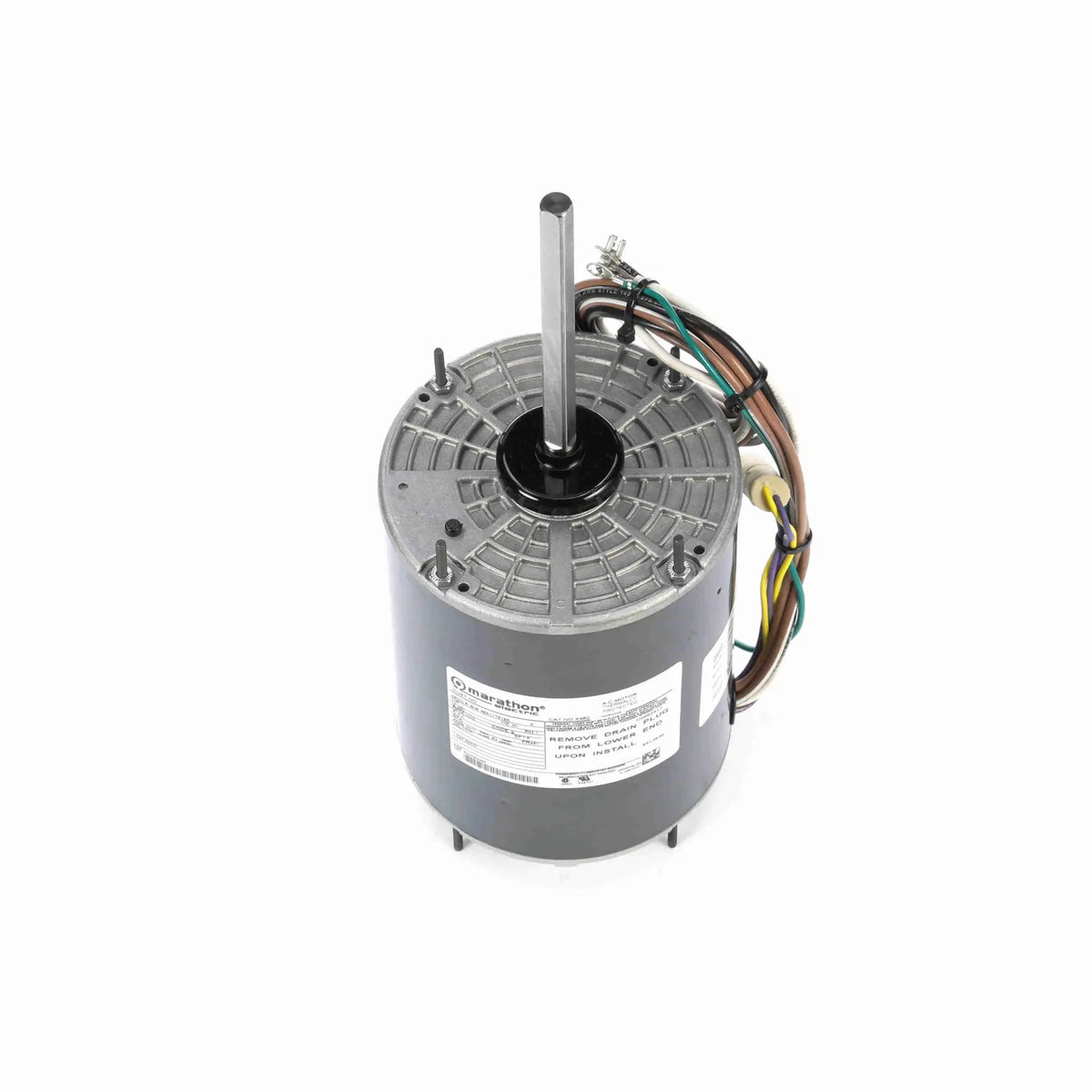 X462 Marathon Condenser Fan Motor - 1 HP - 1075 RPM - 460 V - Totally Enclosed Non Ventilated