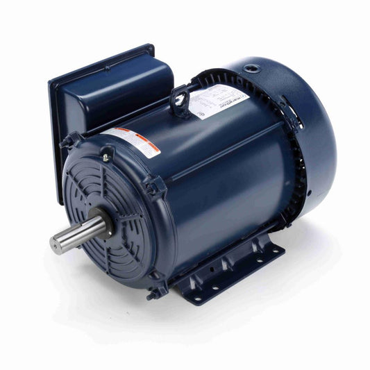 mz117 - 5 HP | 1740 RPM | 230 V | 1 Ph | 213TZ Frame | TEFC | Reversible | Capacitor Start Capacitor Run | Farm Duty | Cat Z117 | Model 213TBFW7027