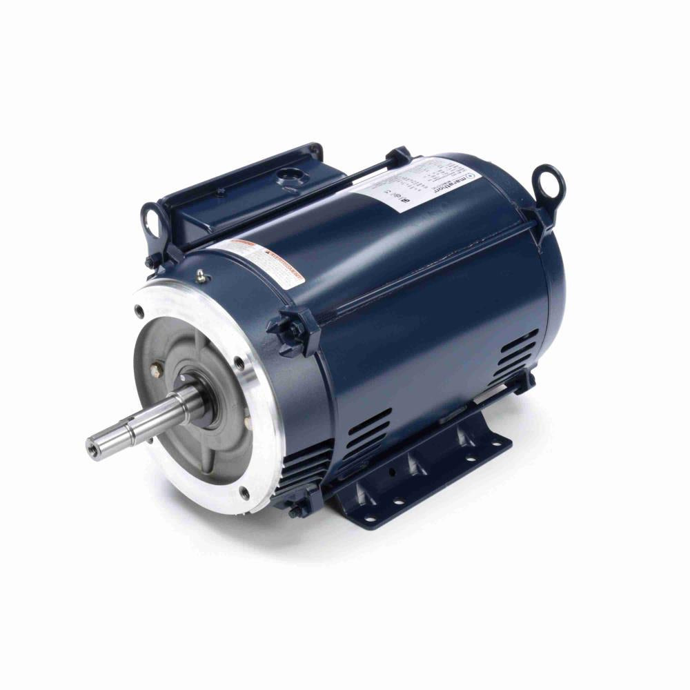 mz412 - 10 HP | 3465 RPM | 230 V | 1 Ph | 215JM Frame | ODP | Reversible | Capacitor Start | Pump Close Coupled Pump | Cat Z412 | Model 215TCDW7002
