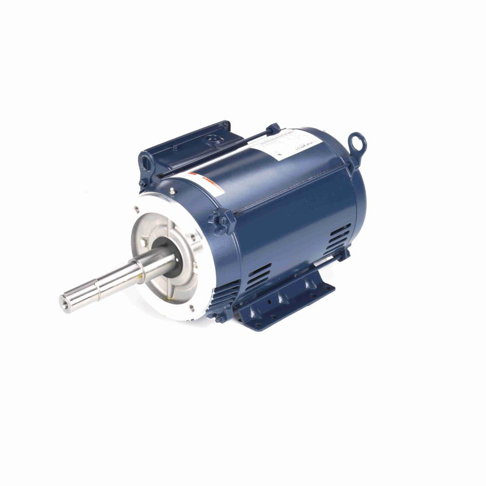 mz431 - 10 HP | 3465 RPM | 230 V | 1 Ph | 215JP Frame | ODP | Reversible | Capacitor Start | Pump Close Coupled Pump | Cat Z431 | Model 215TCDW7004