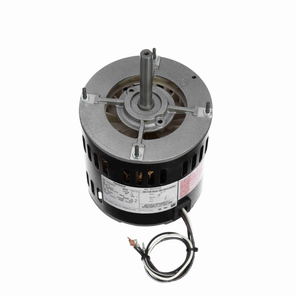 OAN470 Century HVACR Motor 0.25 HP 3200 RPM 48Y Frame