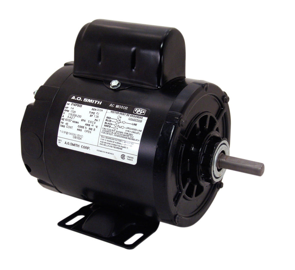 OB1024ES Century General Purpose Motor 0.25 HP 1725 RPM 48 Frame