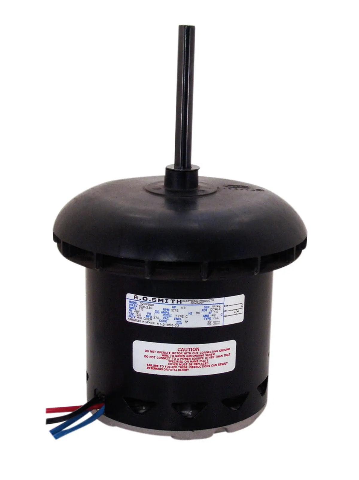 OLE1106H Century Lennox OEM Replacement Motor, 1 HP, 1075 RPM, 460 V, Single Phase, 48Y Frame, Semi Enclosed