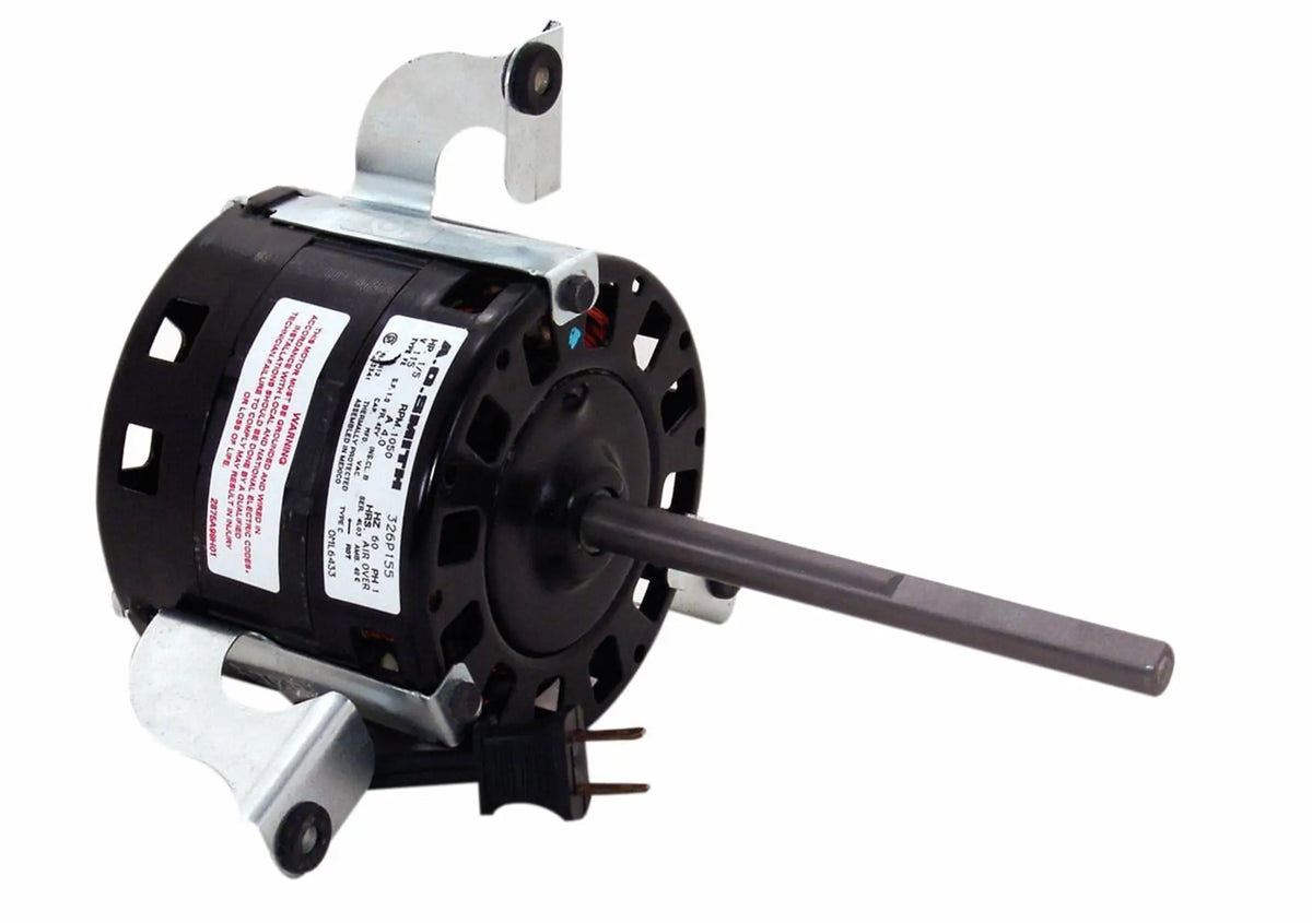 OML6433 Century Mid Continent OEM Replacement Motor, 1/5 HP, 1050 RPM, 115 V, Single Phase, 42Y Frame, OAO
