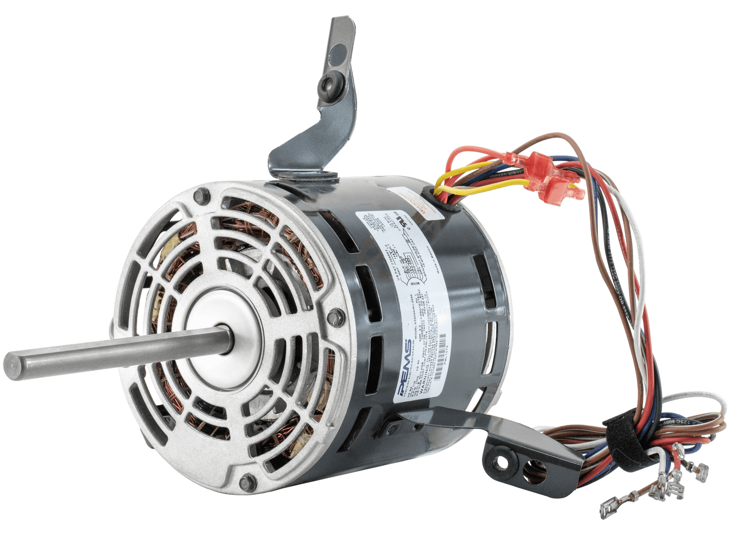 pml1076 - 3/4 HP | 1075 RPM | 115 V | 1 Ph | 48 Frame | OAO | Reversible | PSC | HVACR Direct Drive Blower | Cat PML1076 | Model PML1076
