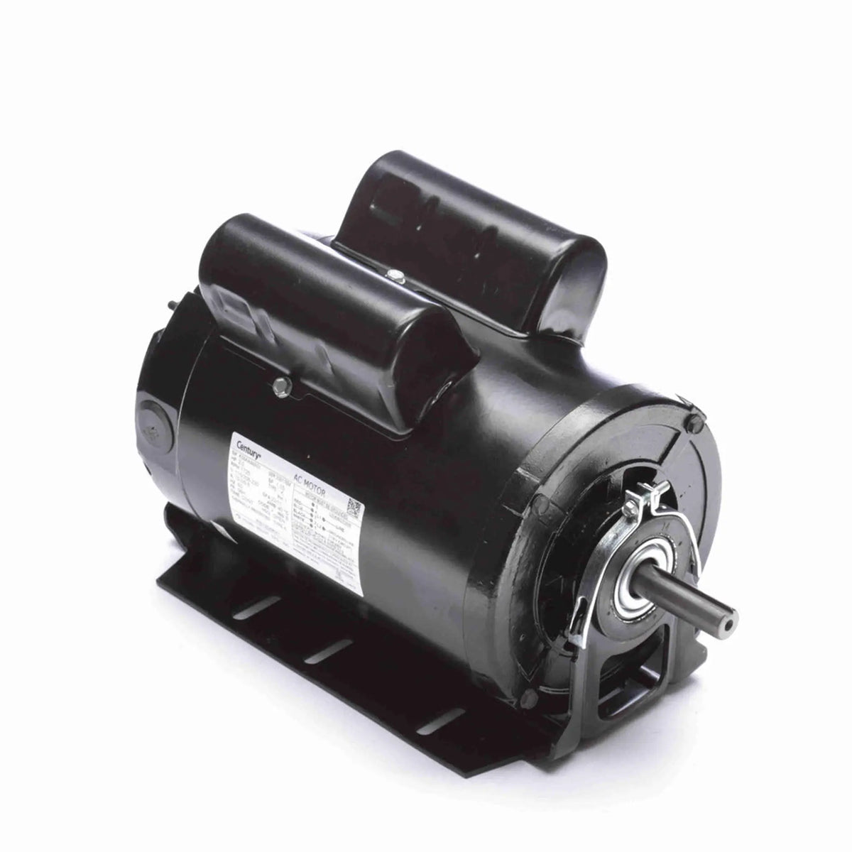 RB1204AV1 Century Fan & Blower Motor, 2 HP, 1725 RPM, 115/208-230 V, Single Phase, 56H Frame, Open