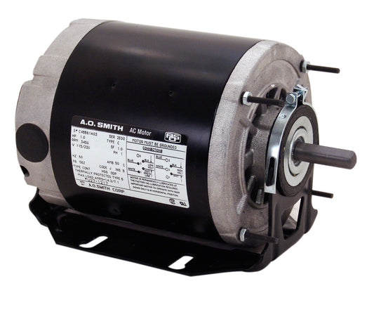 rb2034 - 1/3 HP | 1725 RPM | 115 V | 1 Ph | 48 Frame | ODP | Reversible | Split Phase | HVACR Fan And Blower | Cat RB2034