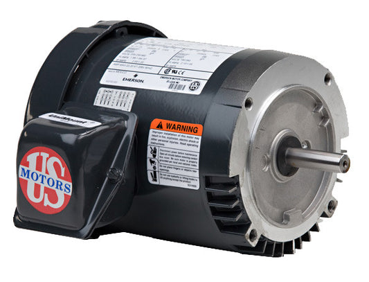 U12S2ACR US Motors / Nidec General Purpose Motor - 1/2 HP - 1770 RPM - 230/460 V - TEFC