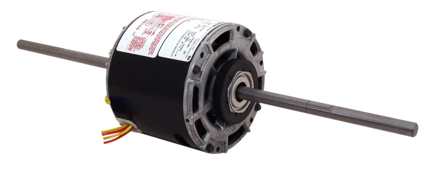 u596 - 1/8 HP | 1075 RPM | 277 V | 1 Ph | 42 Frame | OAO | Dual Shaft | PSC | HVACR OEM Replacement | Cat 596A