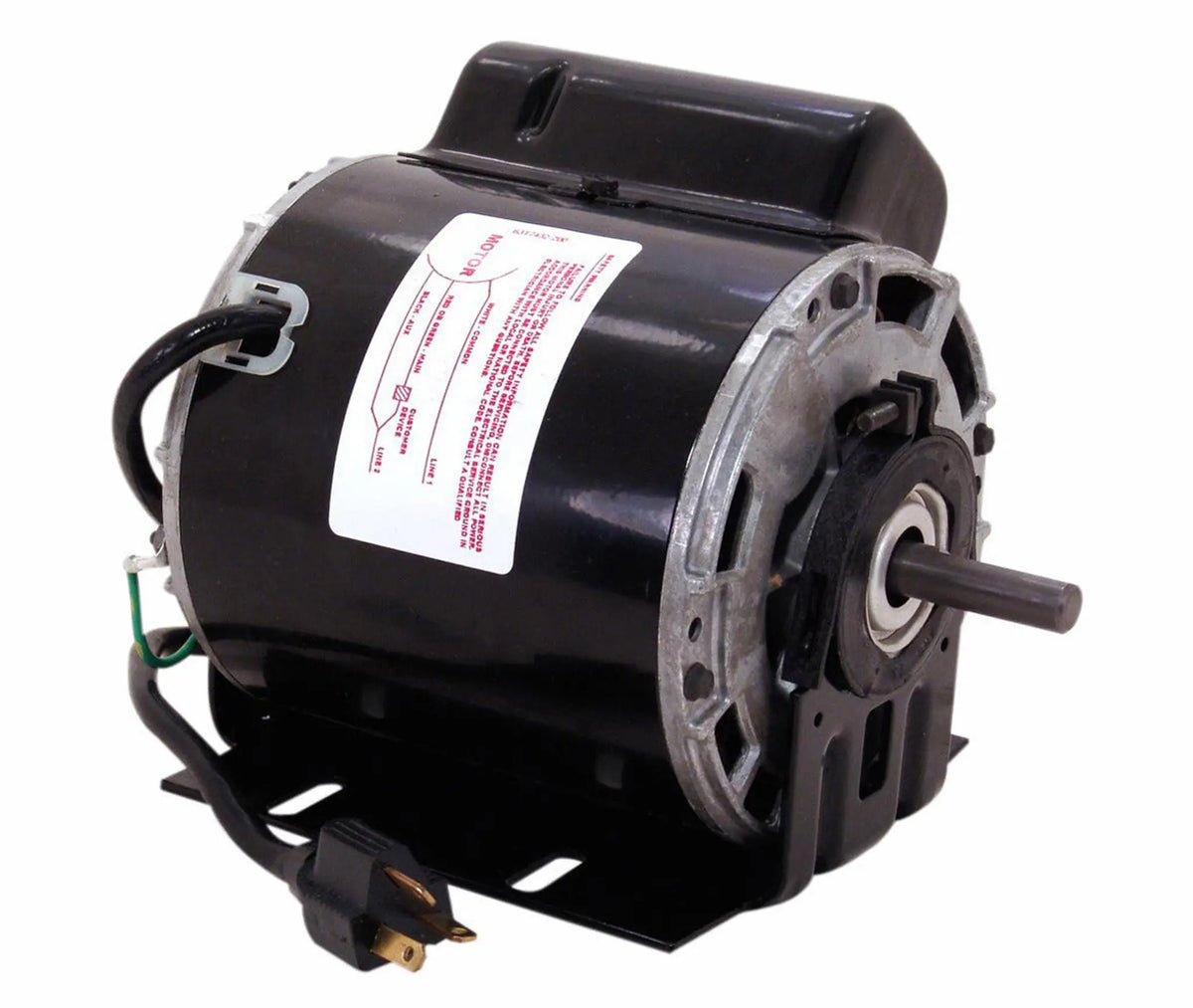 u9618a - 1/4 HP | 1075 RPM | 115 V | 1 Ph | 48Y Frame | Semi Enclosed | CWLE | PSC | HVACR OEM Replacement | Cat 9618A