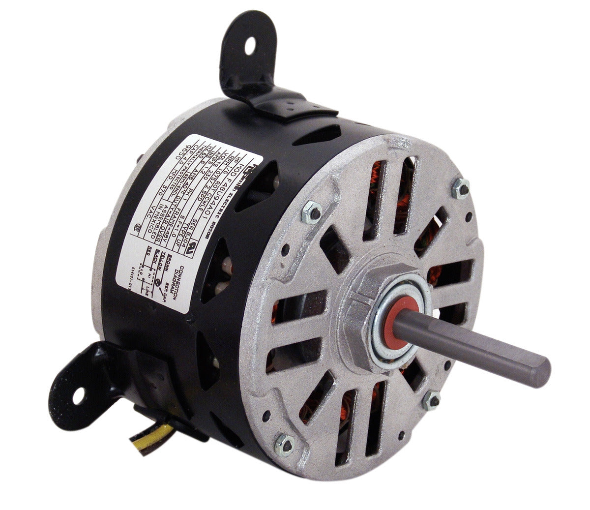 9650 Century HVACR Motor 0.17 HP 1075 RPM 48Y Frame
