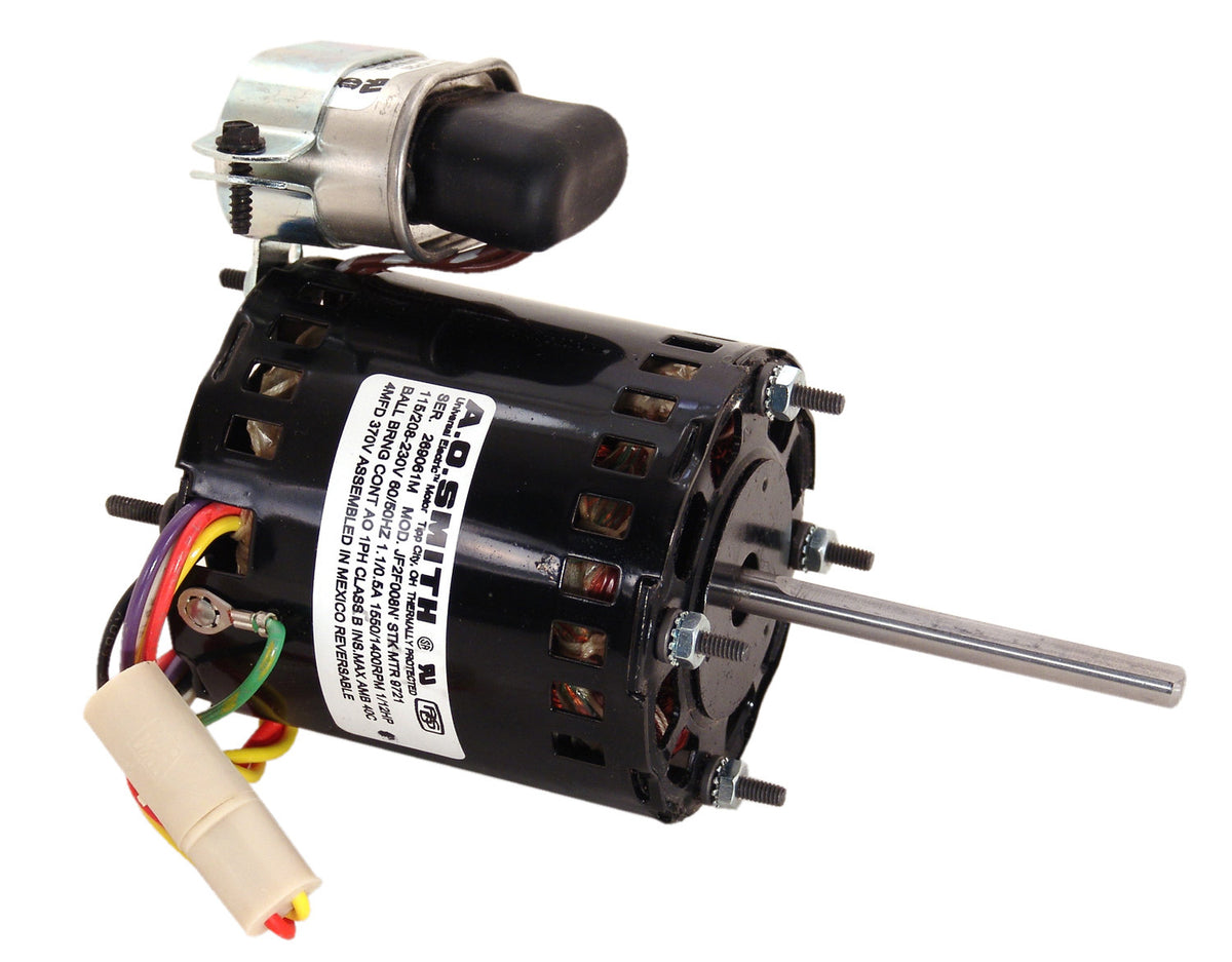 9721 Century HVACR Motor 0.08 HP 1550 RPM 3.3 Frame