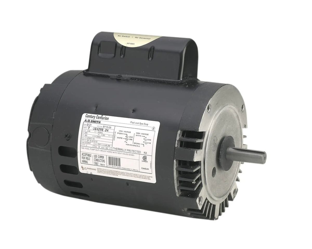 ub124 - 2 HP | 3450 RPM | 230 V | 1 Ph | 56C Frame | ODP | CCWSE | PSC | Pump Pool and Spa Pump | Cat B124