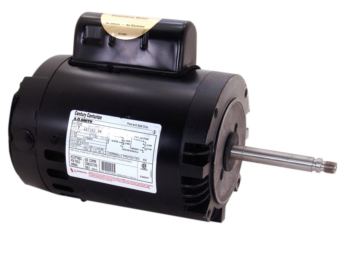 B668 Century Pump Motor 0.75 HP 3450 RPM 56CZ Frame