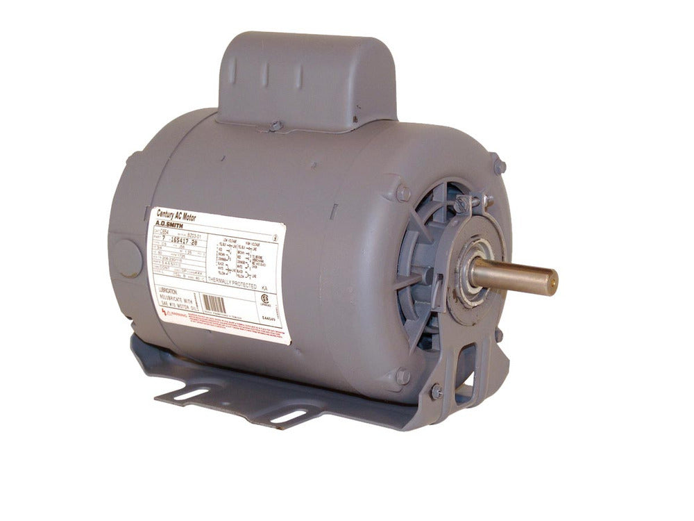 B722L Century HVACR Motor 1.5 HP 3450 RPM 56 Frame