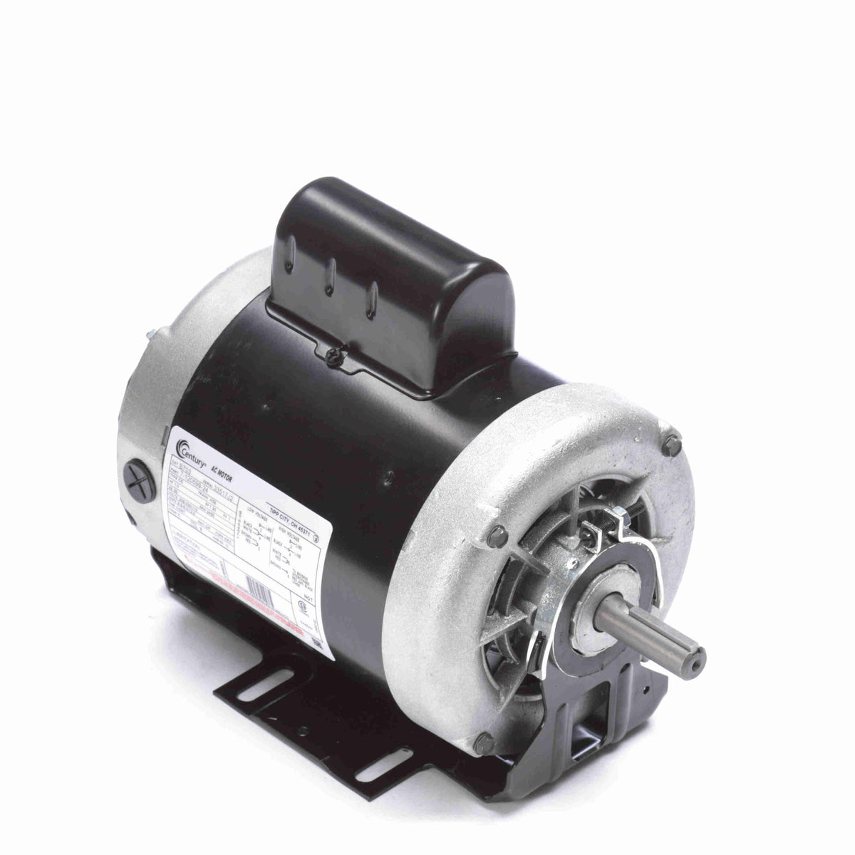 B837 Century General Purpose Motor 2 HP 3450 RPM 56 Frame