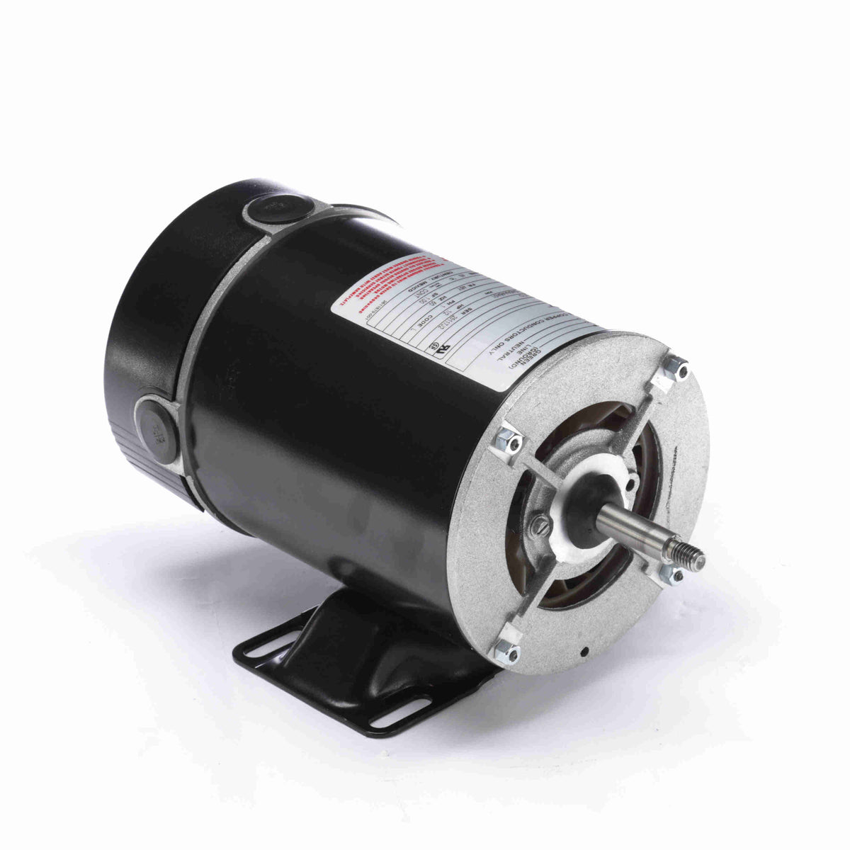 ubn23v1 - 1/2 HP | 3450 RPM | 115 V | 1 Ph | 48Y Frame | ODP | CCWSE | Split Phase | Pump Pool and Spa Pump | Cat BN23V1