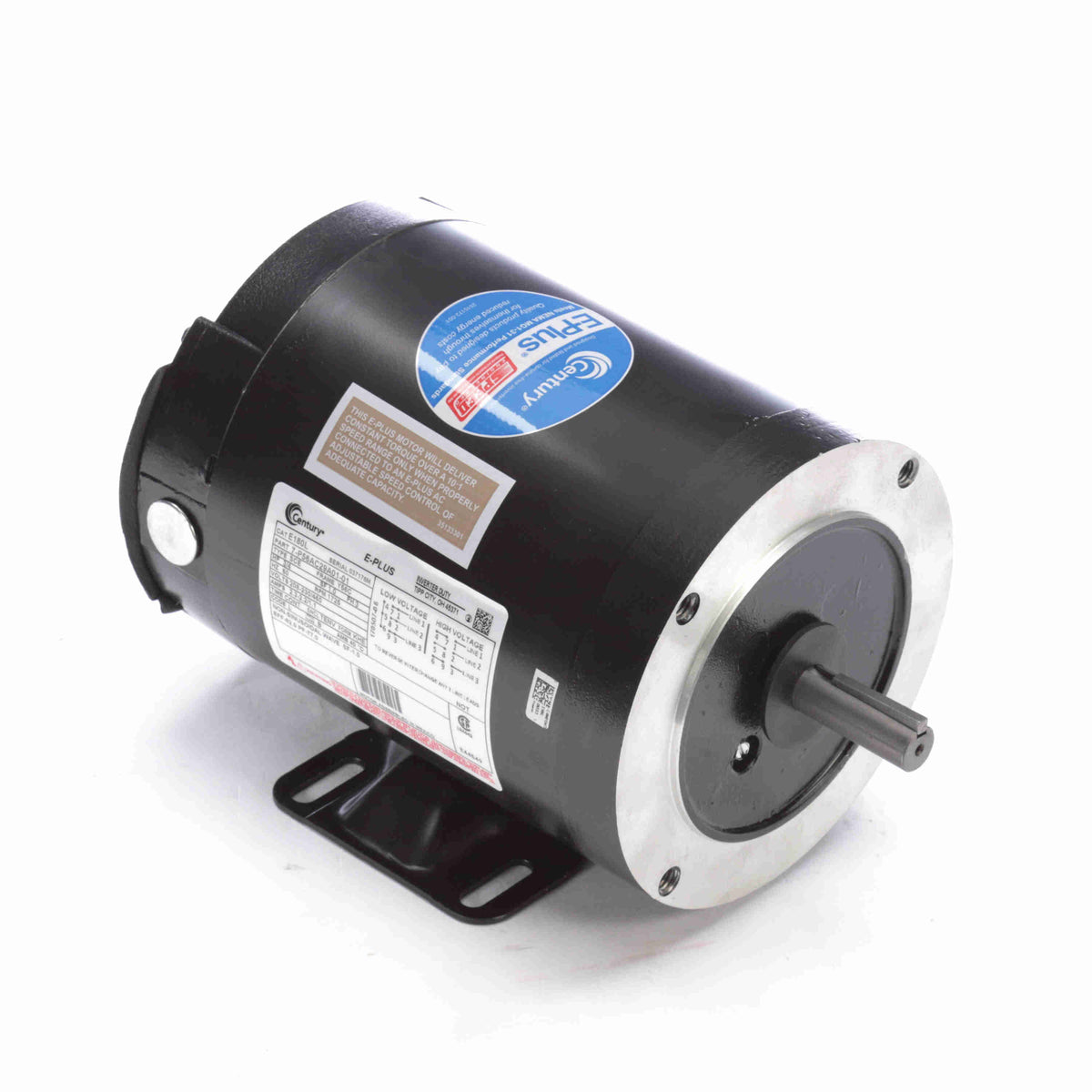 E180L Century General Purpose Motor 0.75 HP 1725 RPM 56C Frame