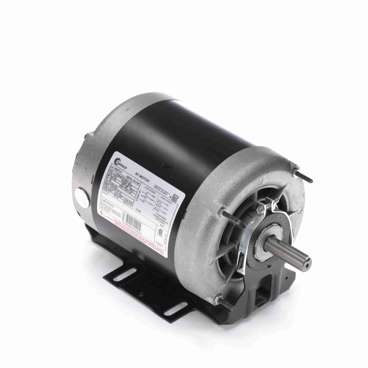 H657V1 Century HVACR Motor 0.75 HP 1725 RPM 56 Frame