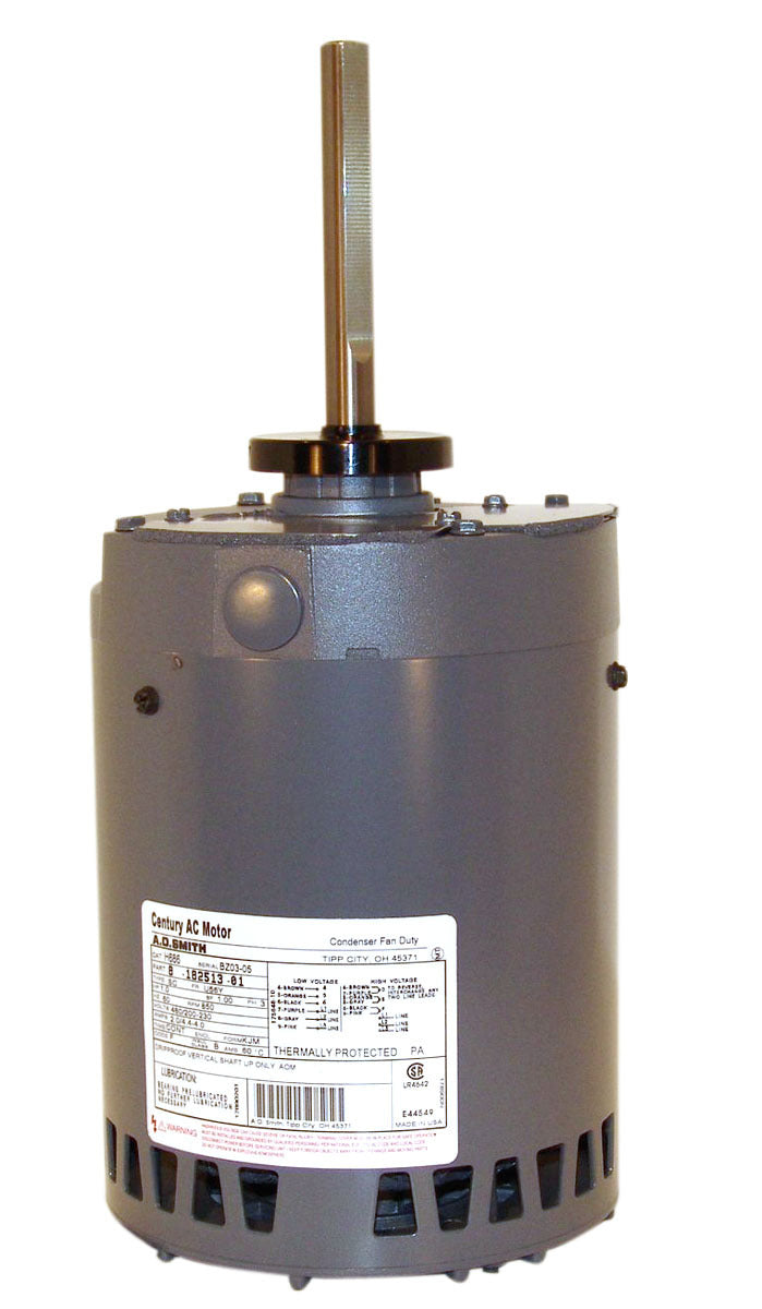 uh962 - 1 HP | 850 RPM | 575 V | 3 Ph | 56Z Frame | OAO | Reversible | Three Phase | HVACR Condenser Fan | Cat H962V1