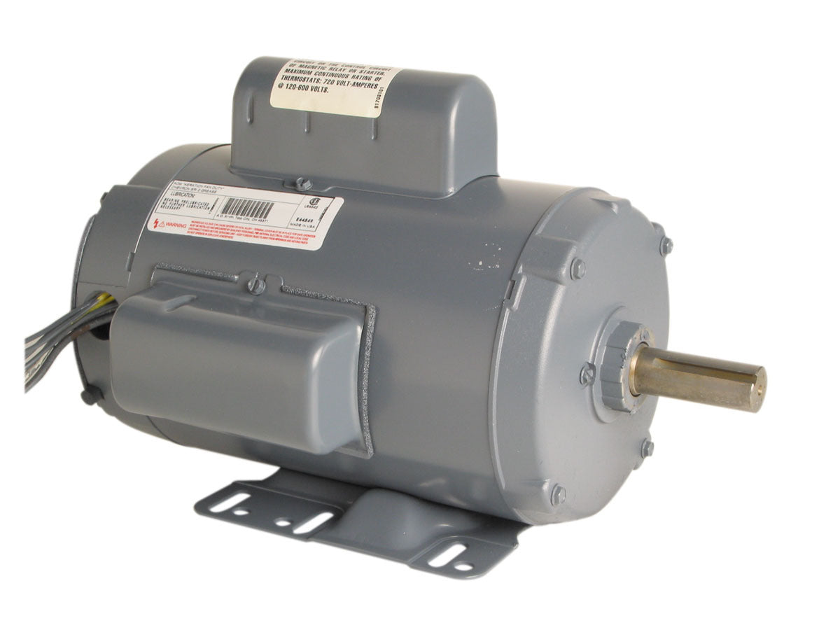 uk112 - 3 HP | 3450 RPM | 230 V | 1 Ph | 145T Frame | TEAO | Reversible | Capacitor Start Capacitor Run | Farm Duty Aeration Fan | Cat K112V1 | Model K112V1