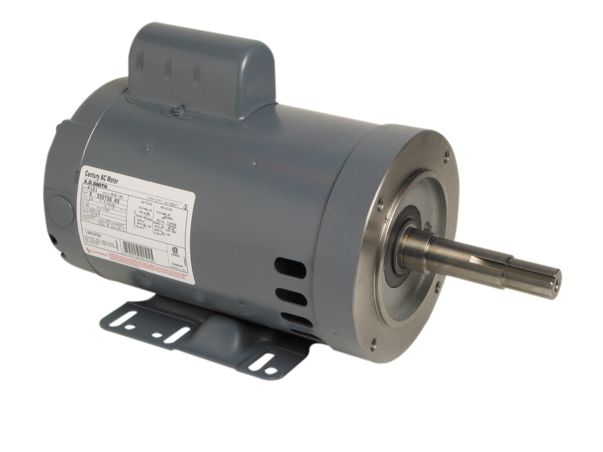 P121 Century Pump Motor 1 HP 1745 RPM 143JM Frame