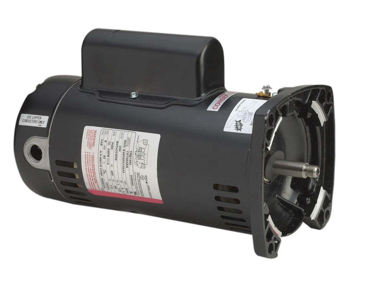 usq1252 - 2-1/2 HP | 3450 RPM | 230 V | 1 Ph | 48Y Frame | ODP | CCWSE | Capacitor Start | Pump Pool and Spa Pump | Cat USQ1252