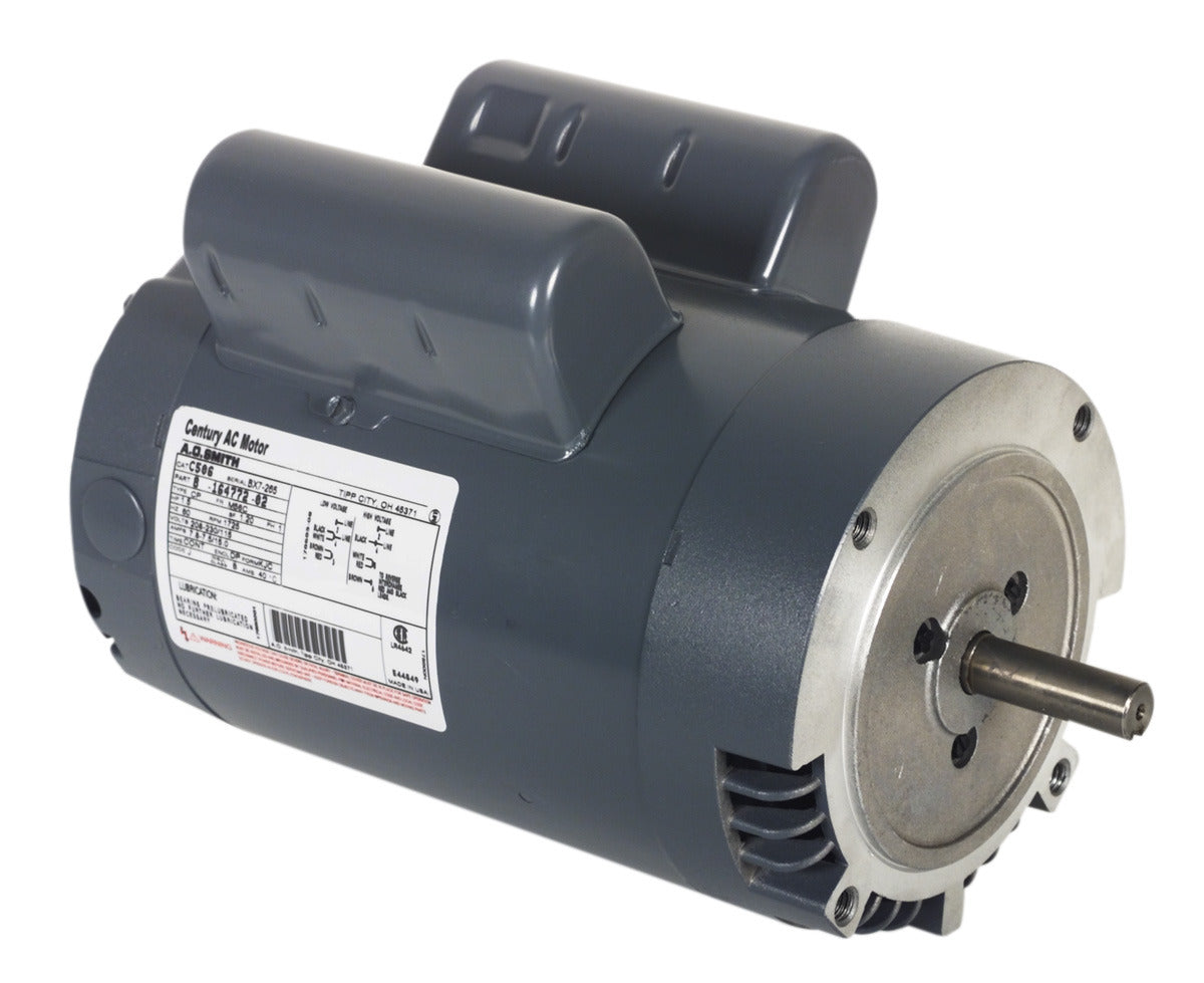 V108 Century General Purpose Motor 2 HP 1745 RPM 145TC Frame