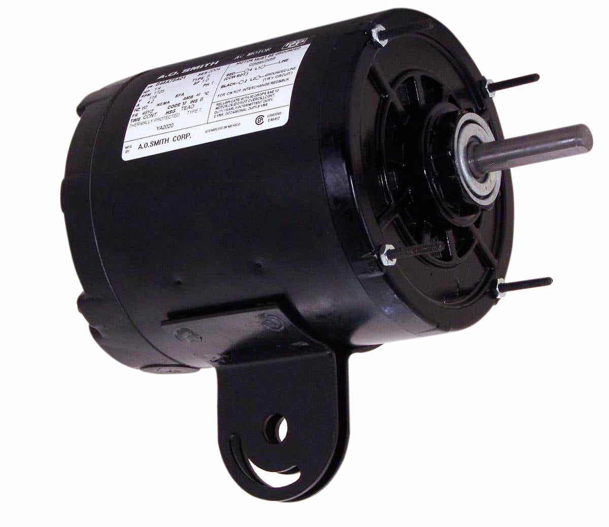 ya2030 - 1/3 HP | 1725 RPM | 115 V | 1 Ph | 48YZ Frame | TEAO | Reversible | Split Phase | HVACR OEM Replacement | Cat YA2030