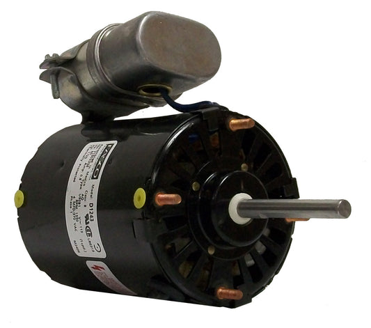 d1243 - 1/20 HP | 1550 RPM | 115 V | 1 Ph | 3.3 in Dia | OAO | CCWSE | PSC | HVACR OEM Replacement | Cat D1243