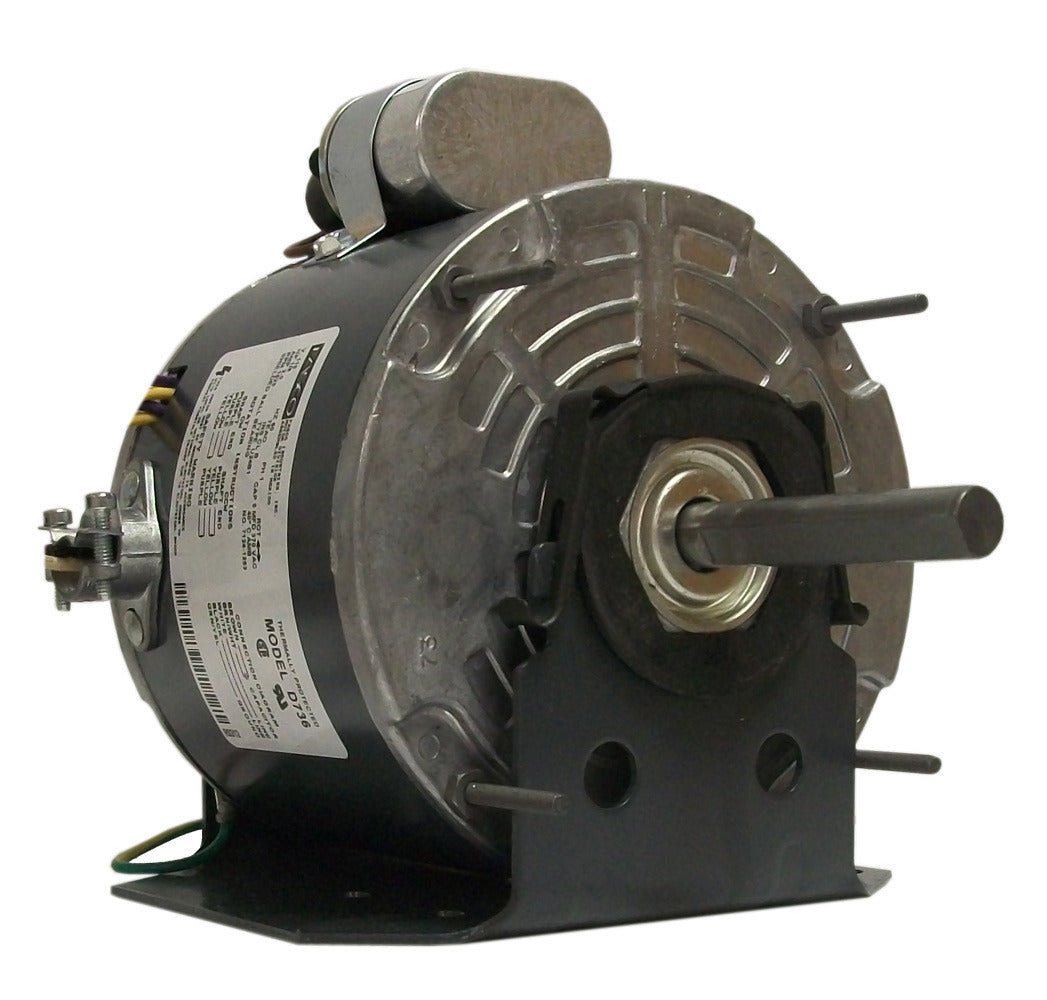 1/6 HP | 1625 RPM | 115 V | 1 Ph | 48 Frame | TEAO | Reversible | PSC | HVACR Unit Heater